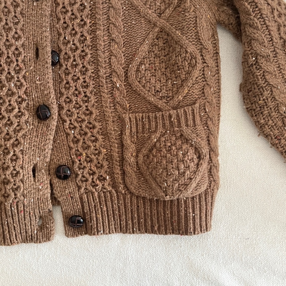 Frances Valentine Fisherman Sweater - Picture 3 of 5